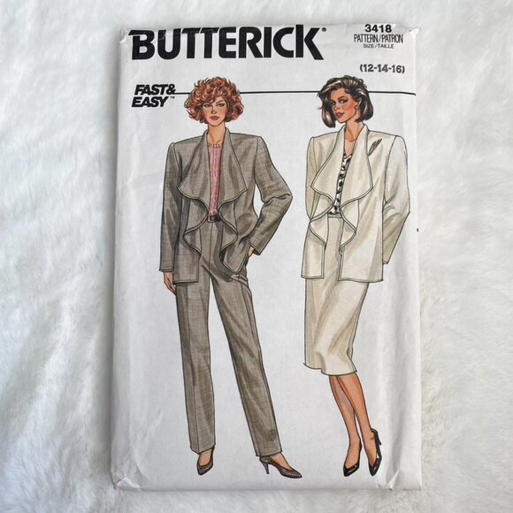 2 Butterick Sewing Patterns - Picture 2 of 5